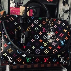 🌈 NEW! 🦄 Multicolor Designer Women's Satchel Shoulder Bag LAST ONE❣️
